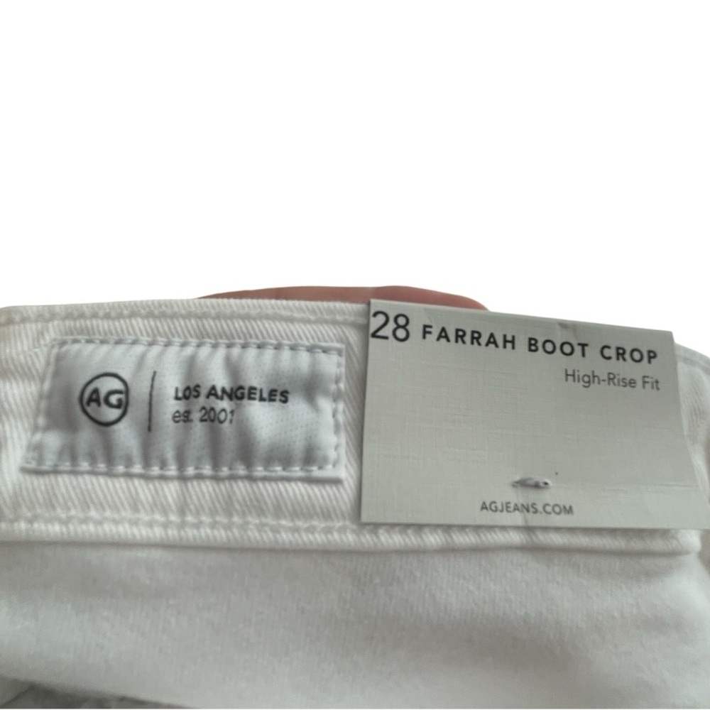 AG Adriano Goldschmied Farrah boot crop Jeans - Picture 5 of 6